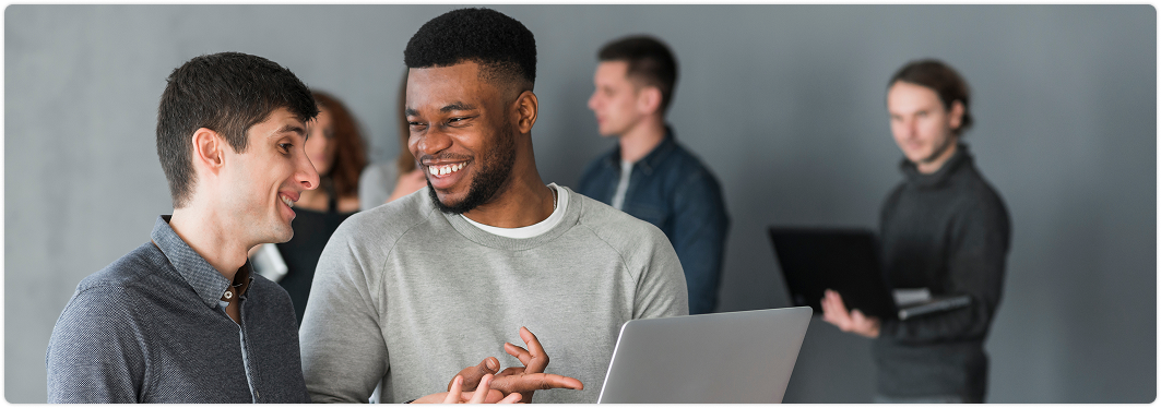 Professional team collaboration