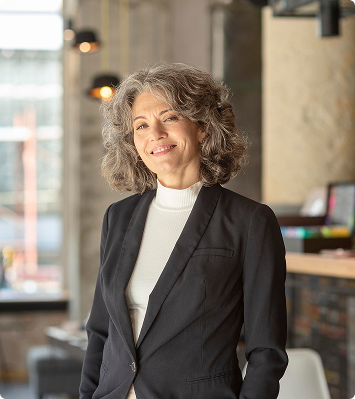 Professional woman in office setting